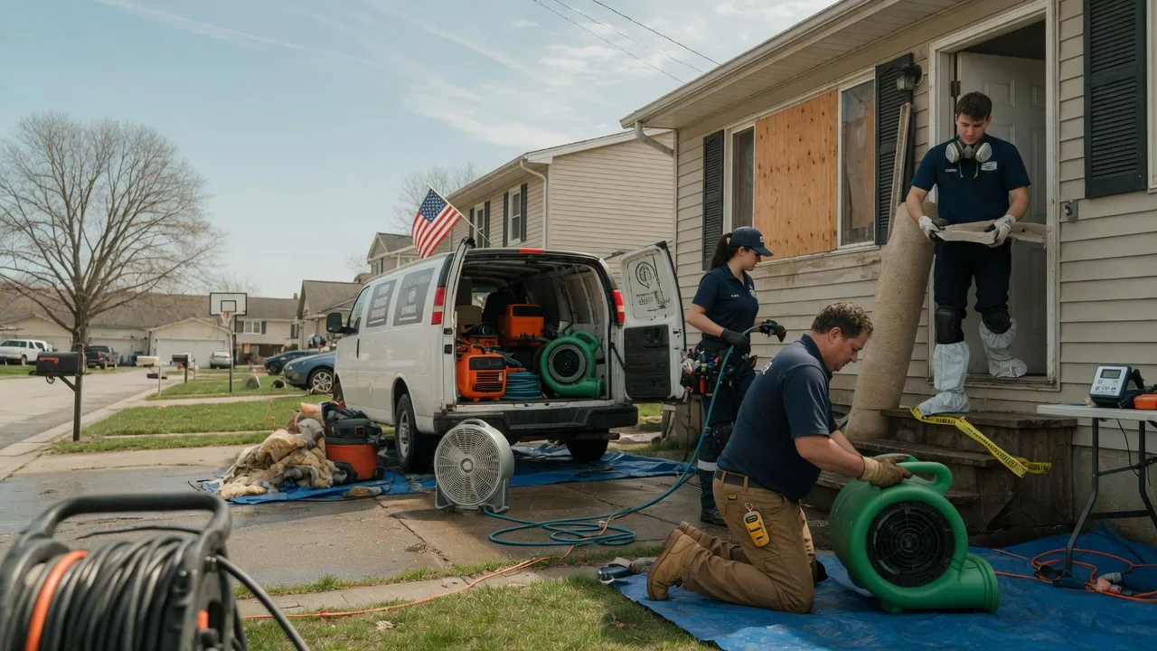 Water Damage Restoration in Powersville, MO near me